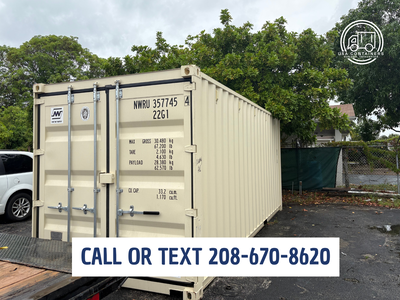 Local Idaho Company - 20ft and 40ft containers - Pick and choose your container