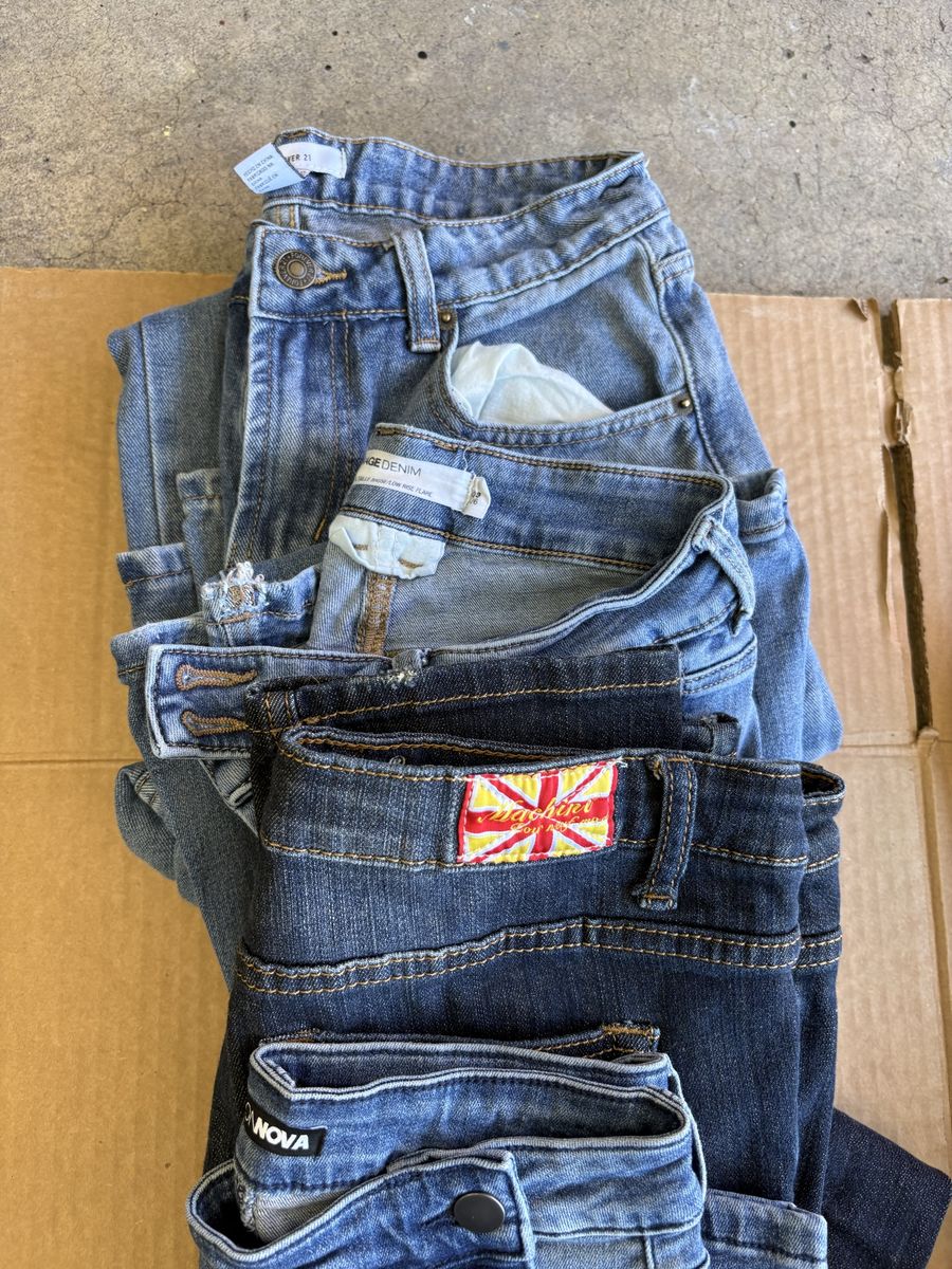Assorted Women's and Men’s Denim Jeans Bundle - Forever 21, Fashion Nova & More