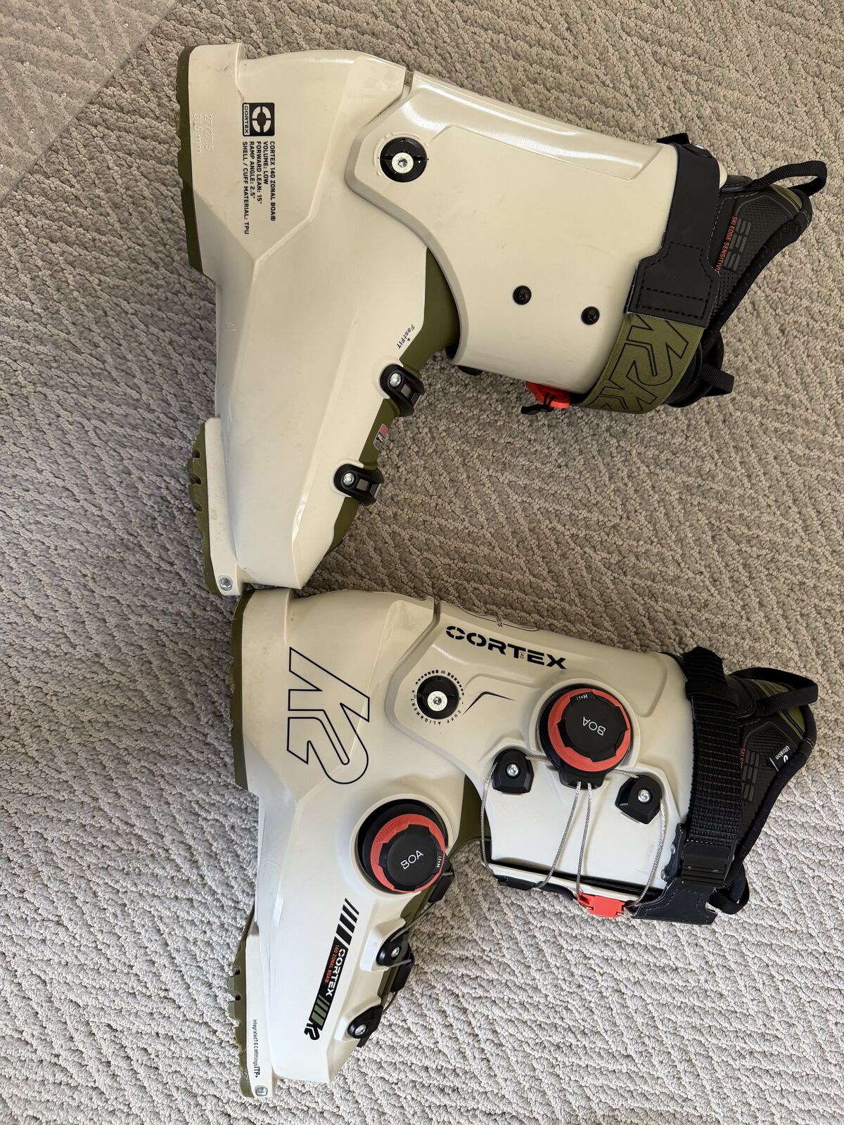 K2 Cortex 140 Ski Boots