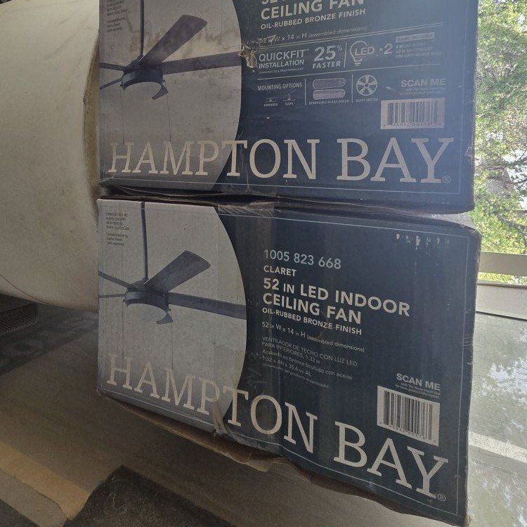 60" Hampton Bay Ceiling Fans