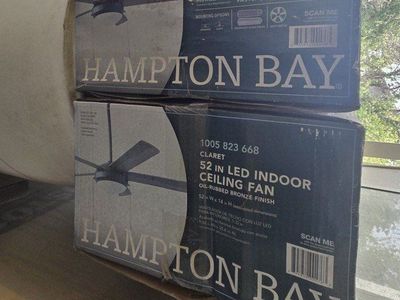 60" Hampton Bay Ceiling Fans
