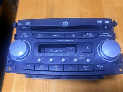 Acura ELS Surround 6-Disc Changer DVD Audio Radio Head Unit 39100-SEP-A411