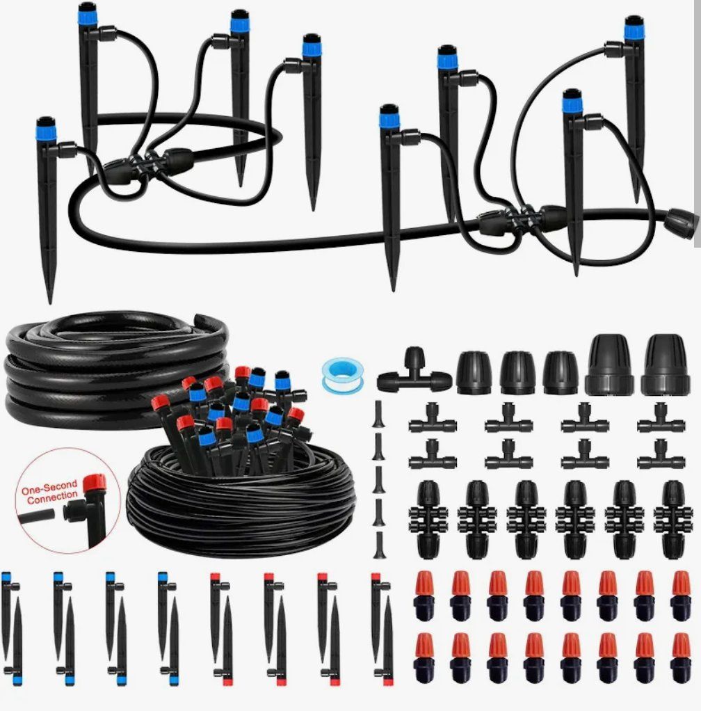 New Complete Drip Line Irrigation Set