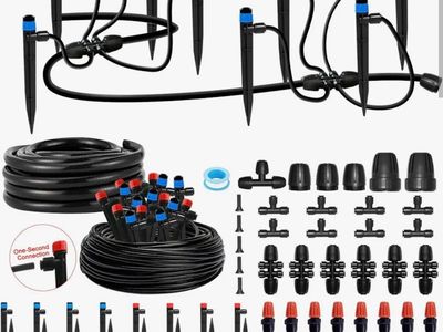 New Complete Drip Line Irrigation Set