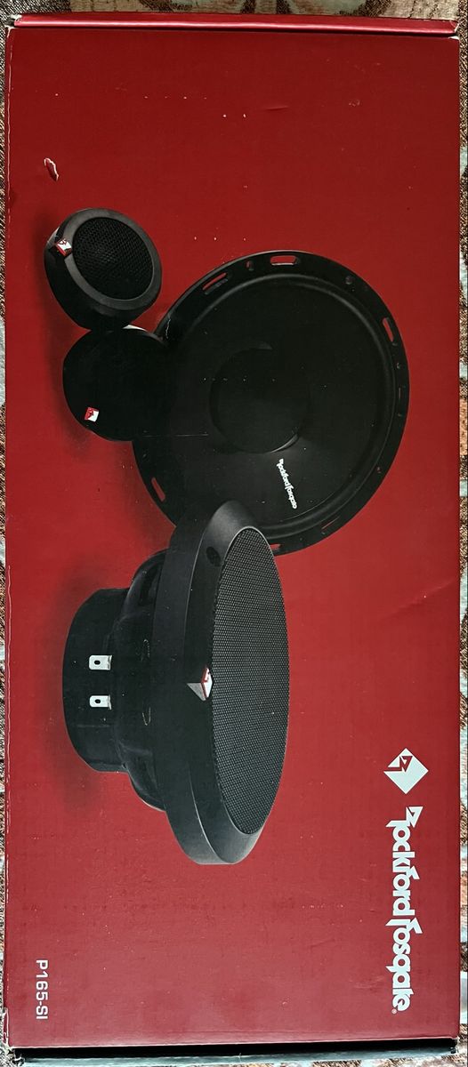 Rockford Fosgate P165-SI Punch 6.5" 2-Way Component Speaker System - New in Box