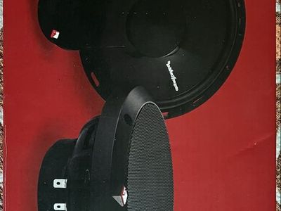 Rockford Fosgate P165-SI Punch 6.5" 2-Way Component Speaker System - New in Box