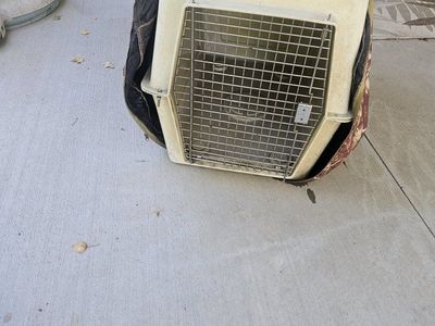 Dog Crate Kennel with Camo Cover - Hunting/Travel Ready