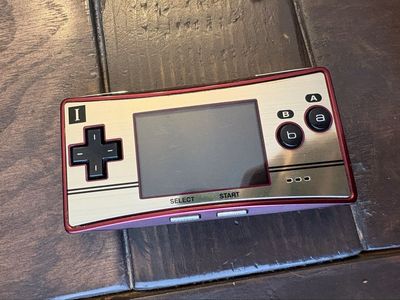 Nintendo Gameboy Advance Micro 20th Anniversary Edition