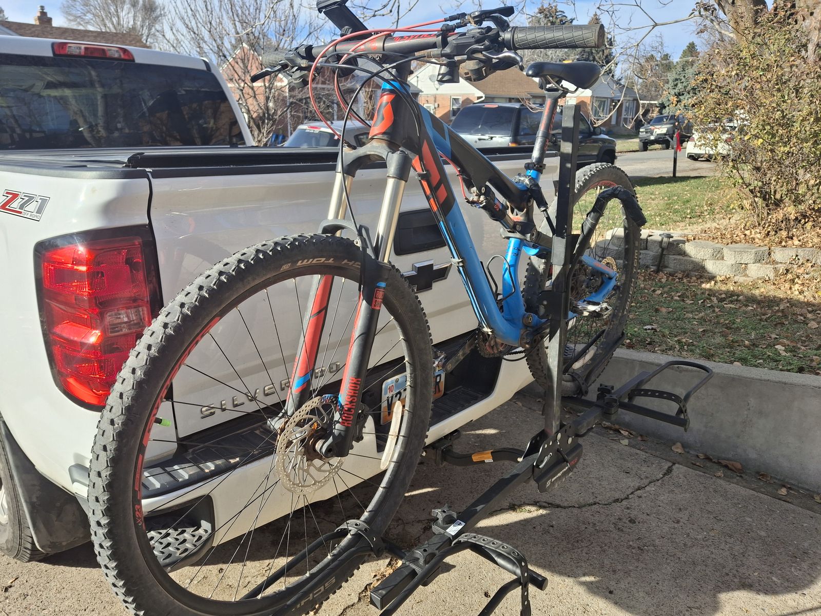 Swagman XTC2 Hitch Mount Bike Rack w/ fat tire add-on
