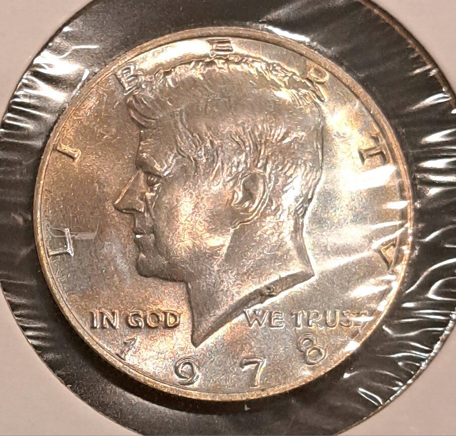 Uncirculated 1978 P Kennedy Half Dollar Coin