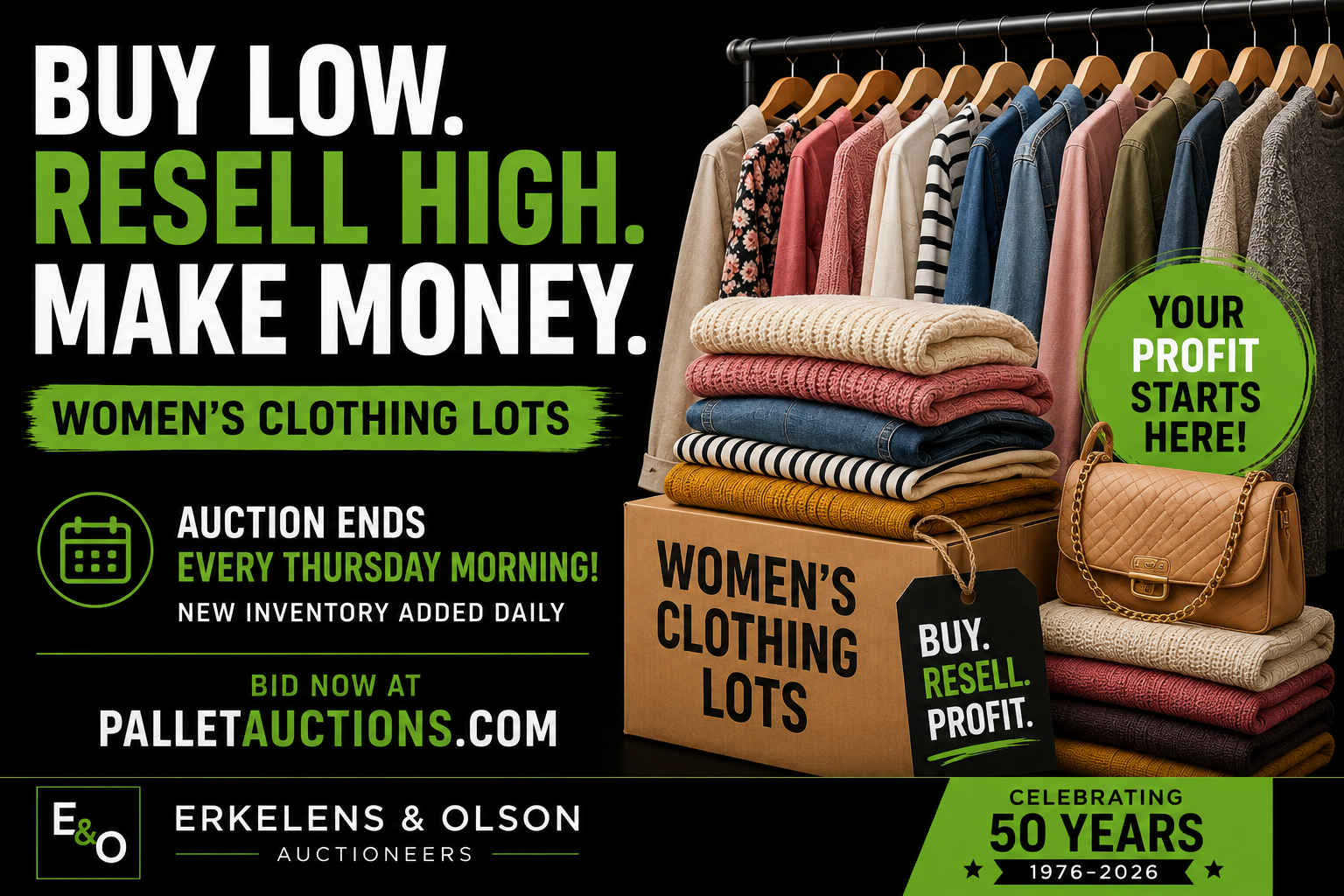 Weekly Clothing Auctions