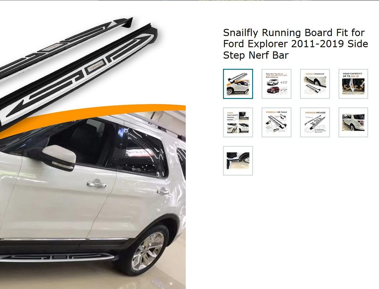 Running Boards for Explorer 2011-2019 NEW