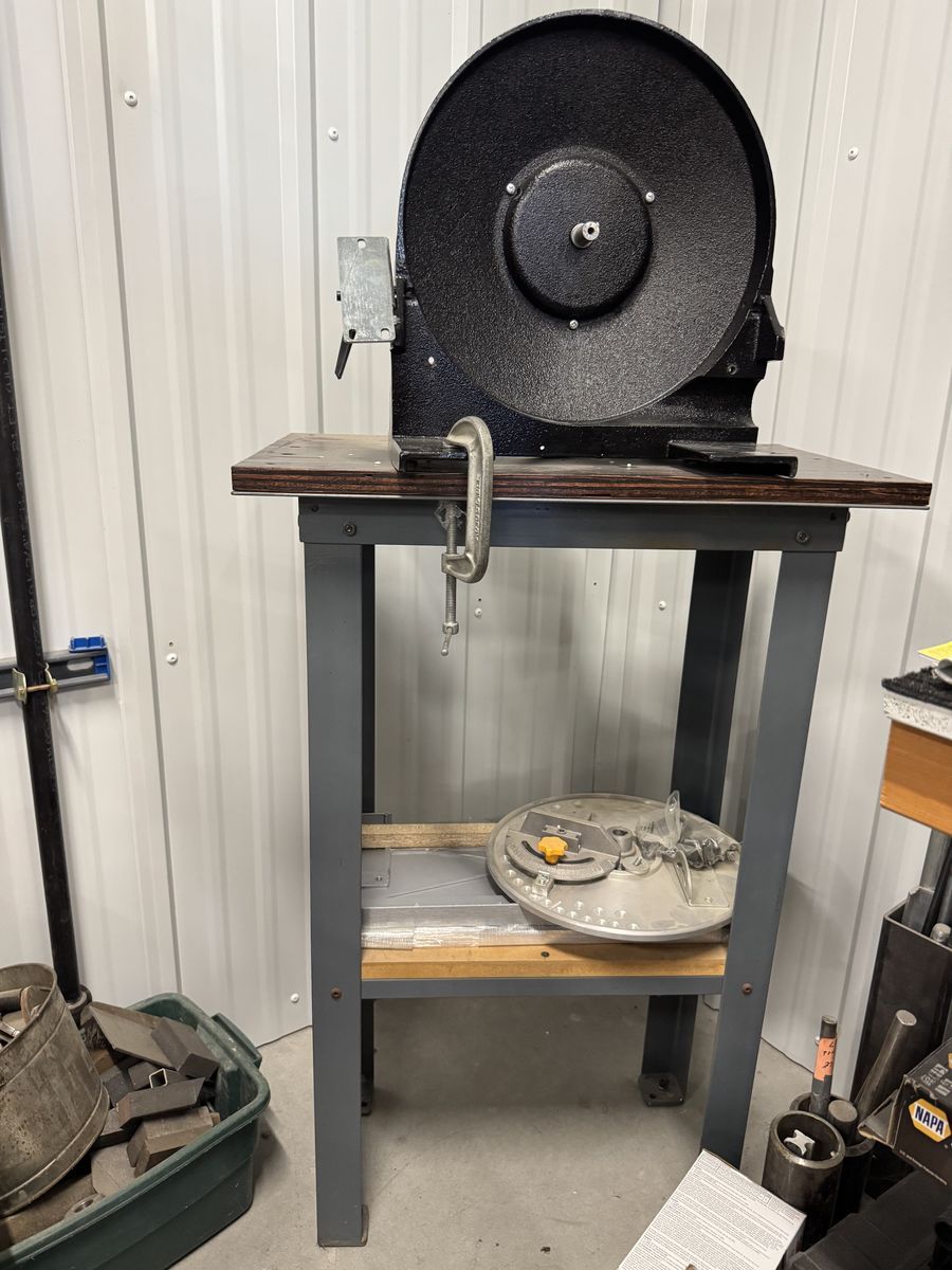 12” disc sander