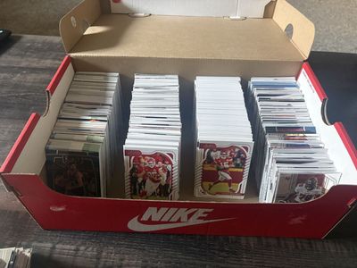 1,000+ Sports Card Lot – NBA & NFL Base Cards – Prizm, Optic, Select & More