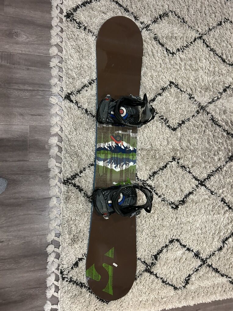 Silence 157.5 Snowboard w/Link Bindings