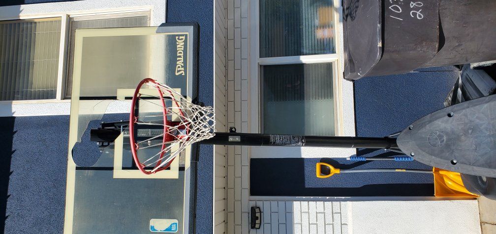 basketball hoop stand