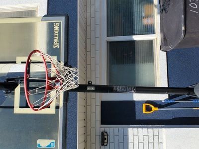 basketball hoop stand
