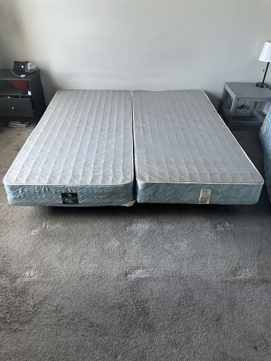 Free King Size Box Spring And Bed Frame
