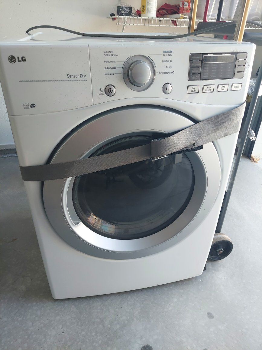 LG gas dryer