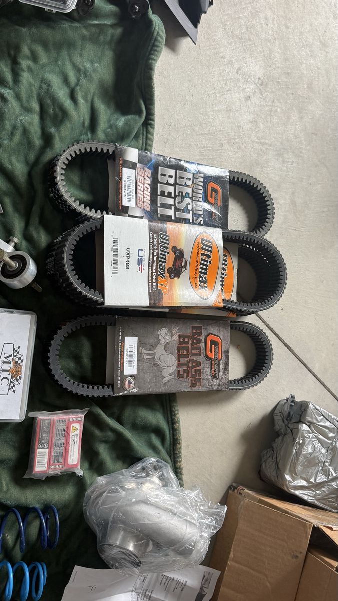 G Boost Technology & Ultimax XP Drive Belts - Lot of 5