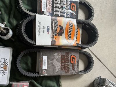 G Boost Technology & Ultimax XP Drive Belts - Lot of 5