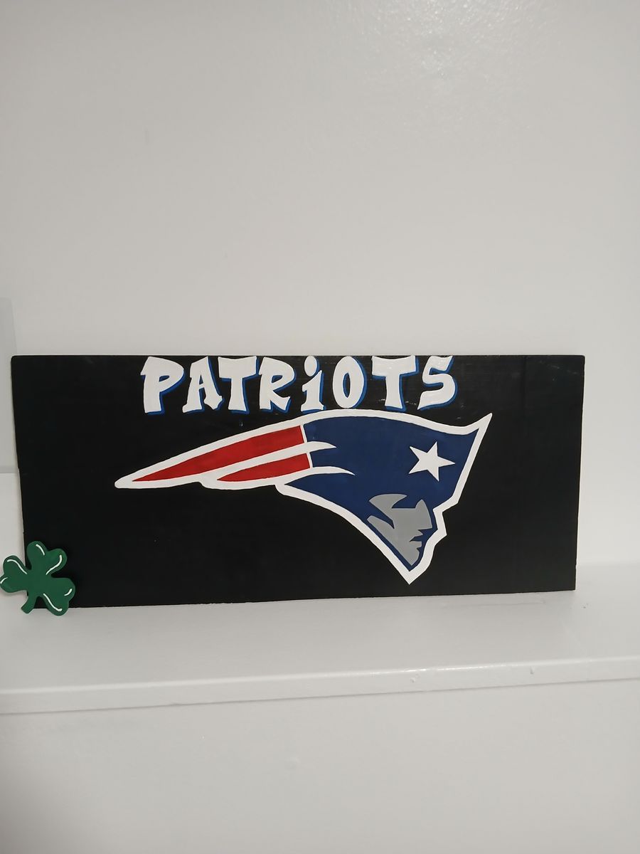 Custom NFL painted decor.