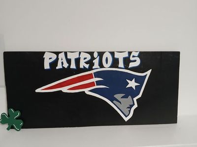 Custom NFL painted decor.