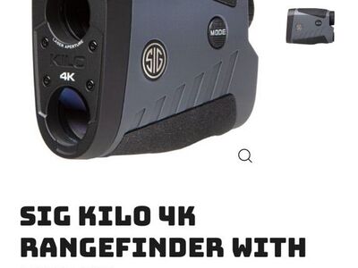 Sig Kilo 4k New In The Box