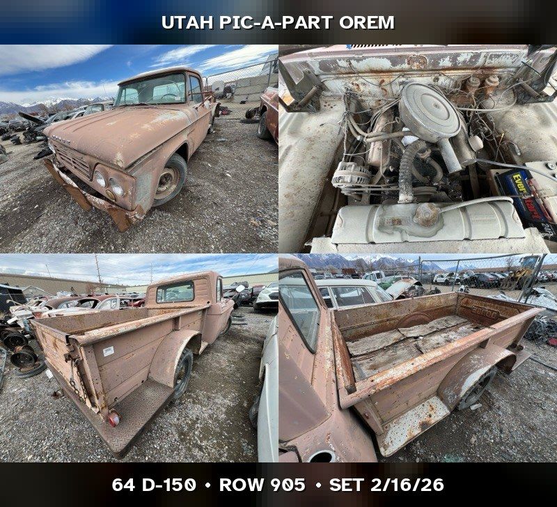 1964 Dodge D-150 Parts - UTPAP Orem