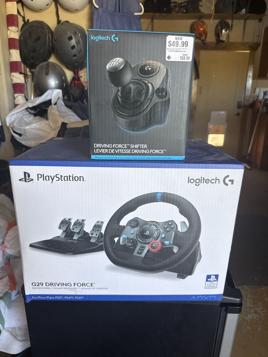 PlayStation Logitech G 29 driving force for PS5