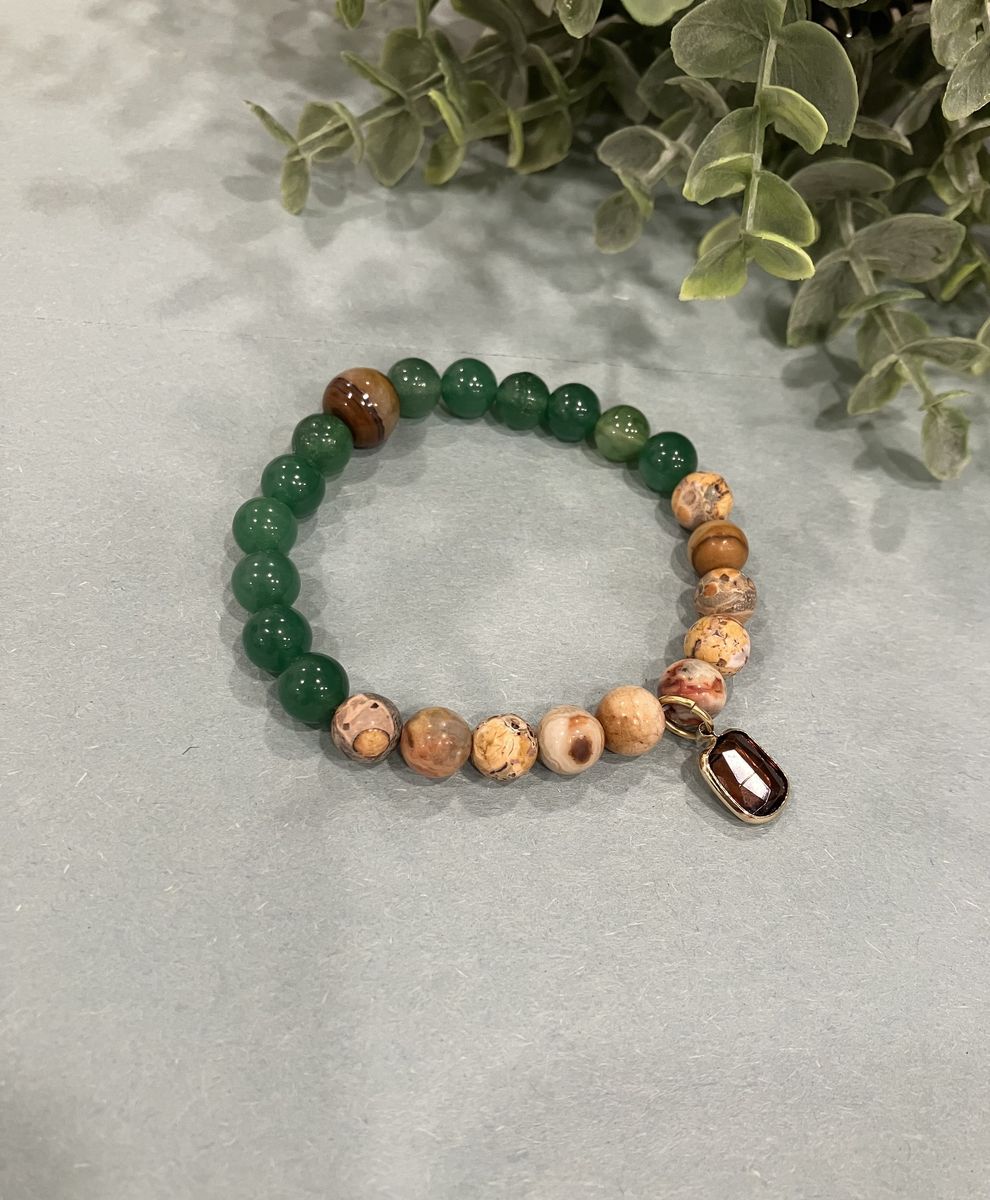 Multiple Gemstone Beaded Bracelet