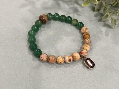 Multiple Gemstone Beaded Bracelet