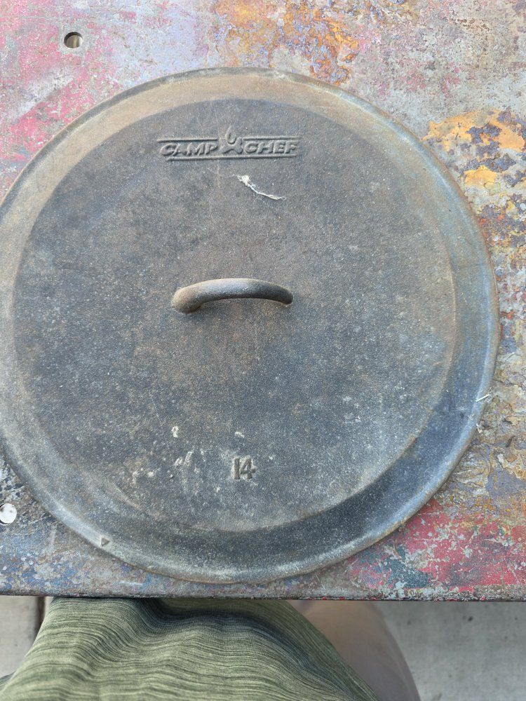 Camp Chef 14-Inch Cast Iron Dutch Oven Lid Replacement