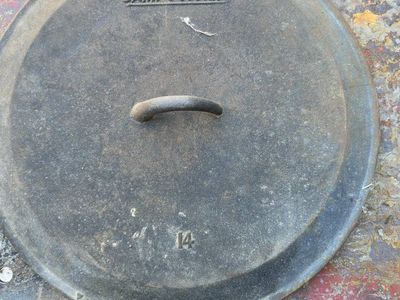 Camp Chef 14-Inch Cast Iron Dutch Oven Lid Replacement