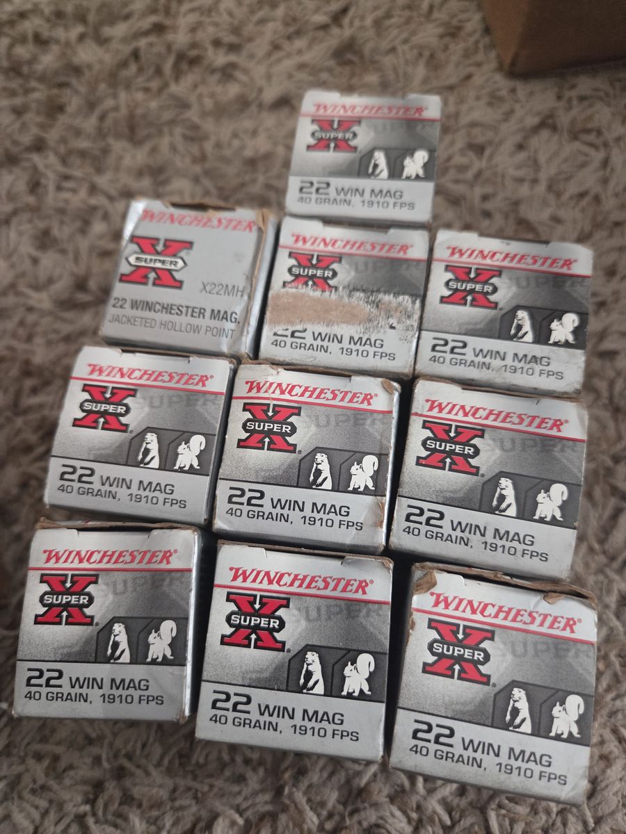 Winchester Super X 22 Win Mag - 500 rounds