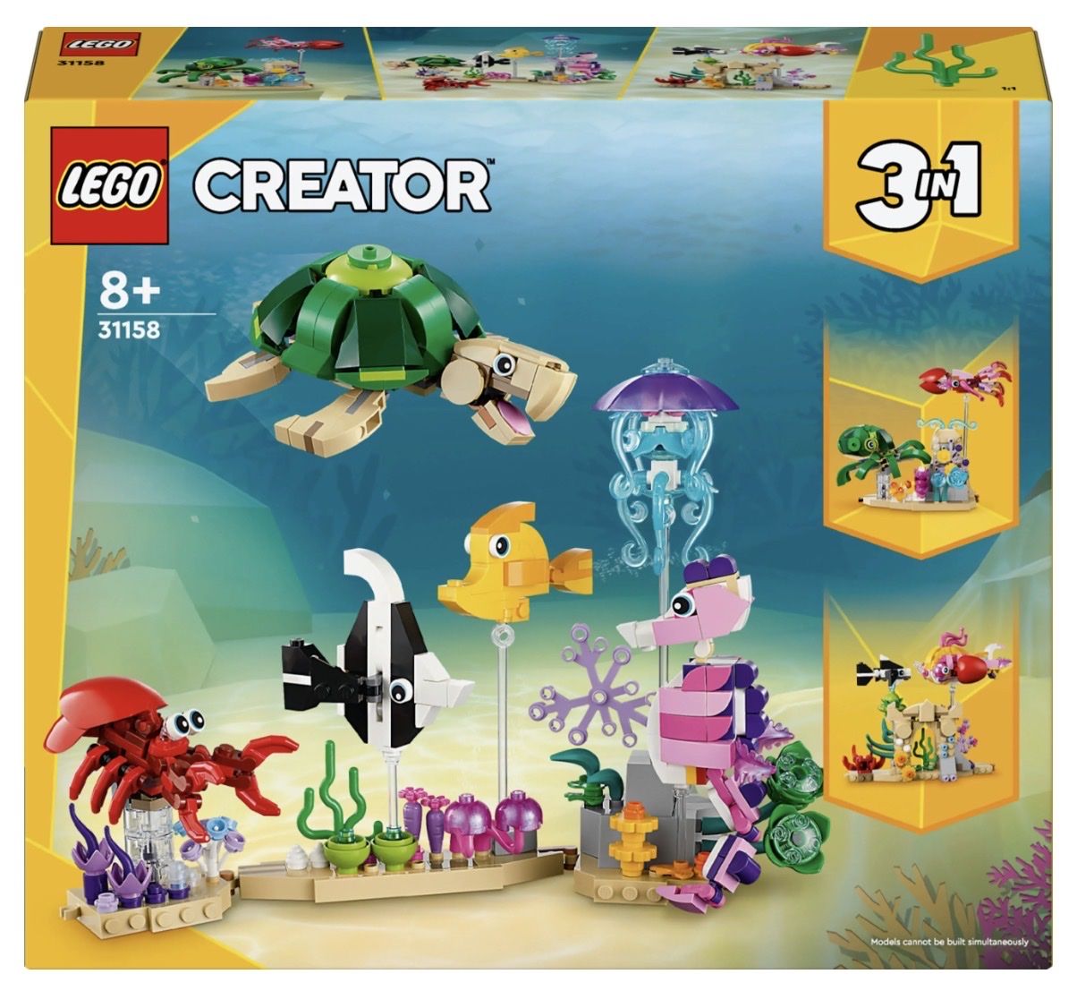 LEGO Creator Sea Animals 31158 - NEW