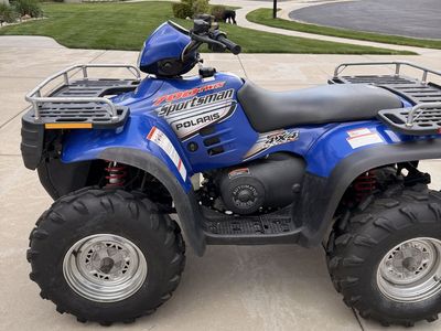 2002 Polaris Sportsman 700 W/plow