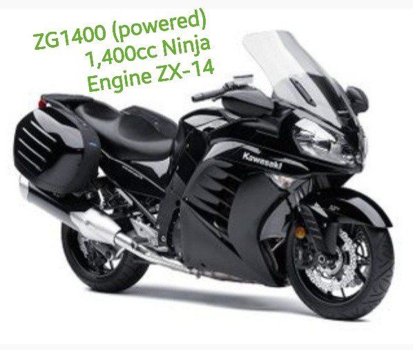 2013 KAWASAKI CONCOURS 14 1400CC