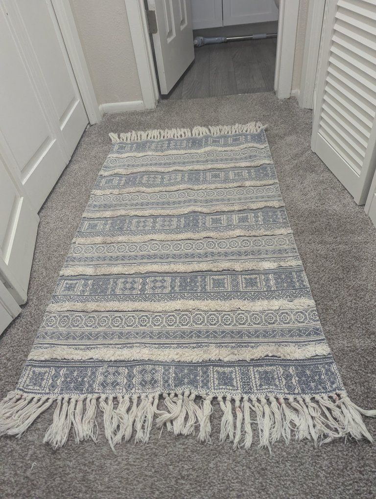 boho accent rug