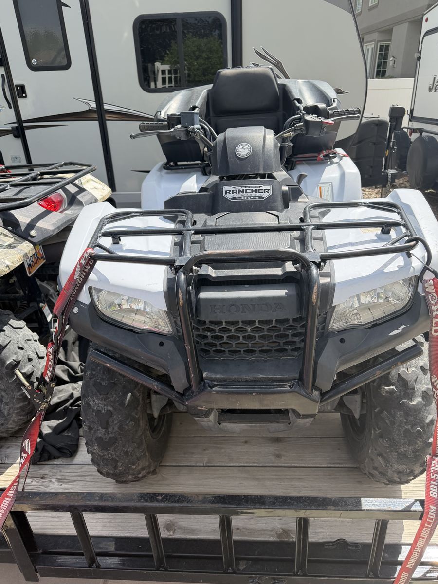 2018 Honda Rancher 420 4x4 DCT EPS – Low Miles