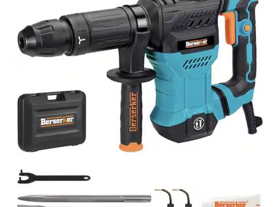 WRIGHTMASTER 11 Amp 1-9/16 in. Corded Variable Speed SDS-Plus Concrete/Masonry Rotary Hammer Drill with Carrying Case