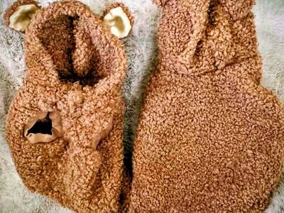 Dog Medium Bear Hoodie NEW Dog 12 to 18 lbs