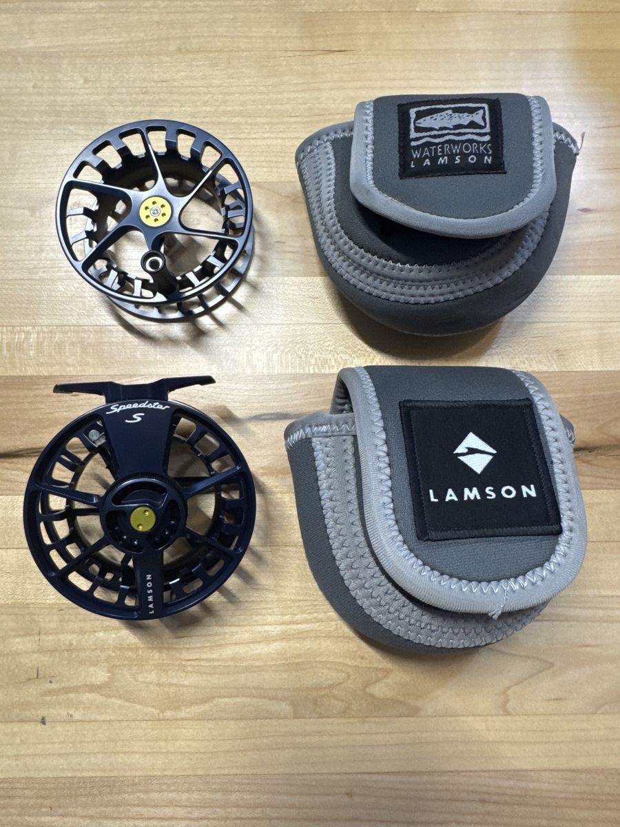 Brand new Lamson Speedster S 3wt reel with spool
