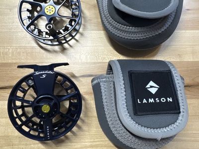 Brand new Lamson Speedster S 3wt reel with spool