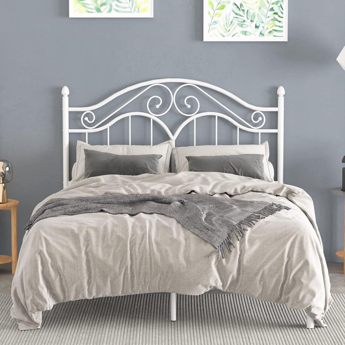 Elephance Metal Bed Frame with Storage Space