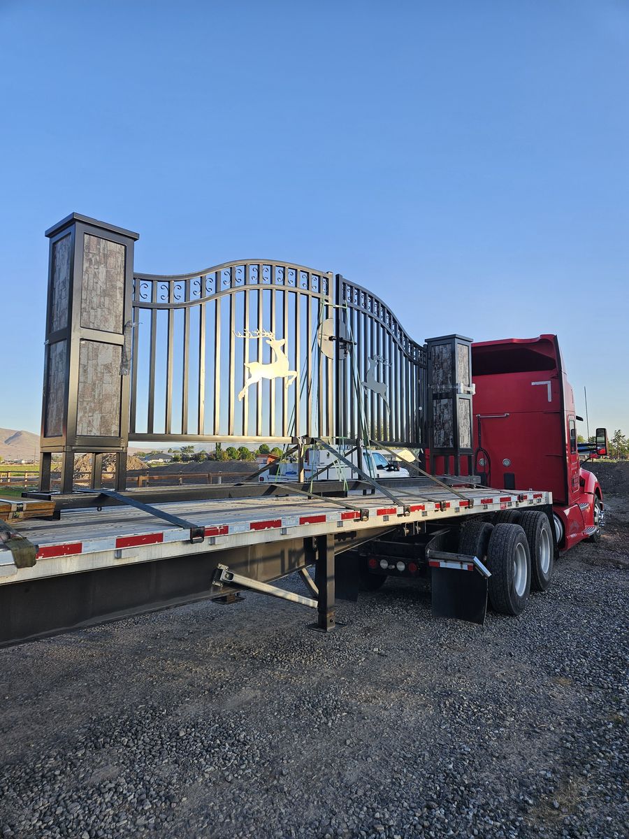 48 ft Flat bed and Truck For Rent