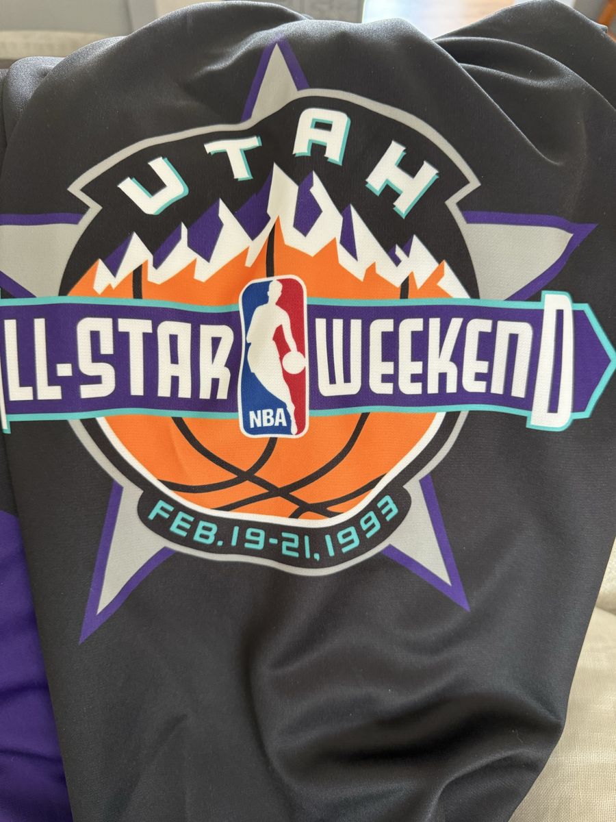 Mitchell & Ness Just Don Utah Jazz 1993 All-Star Weekend Warm-Up Pants - Men's XL
