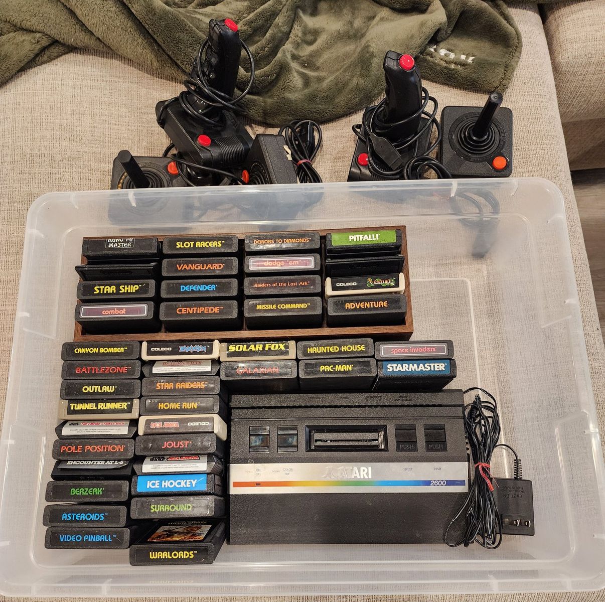 Atari 2600 Junior 41 games lot