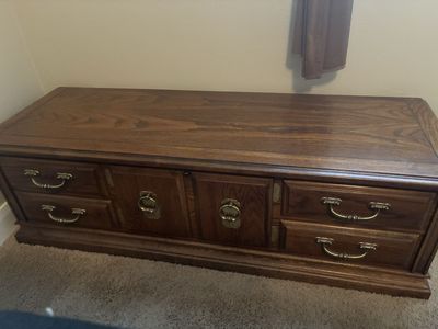 Vintage 1979 Lane Cedar Chest with Brass Hardware