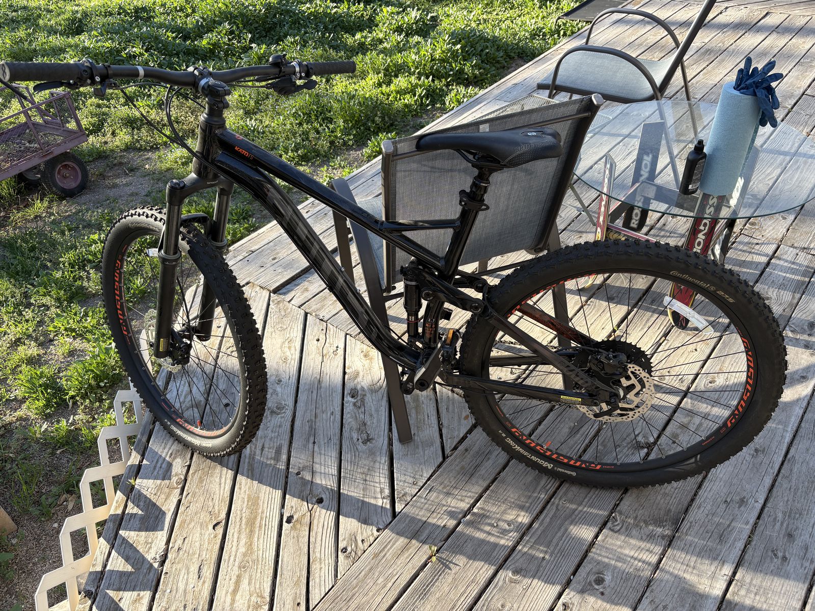 Mountain Bike MTB GHOST Kato FS 5 27.5 Bike - 2017